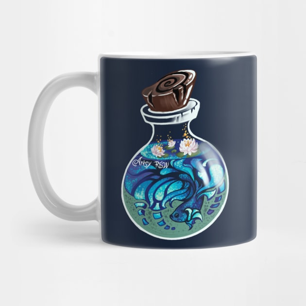 Indigo Beta Fish Potion by Artsy Rew